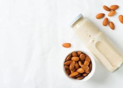 مروری بر خواص شیر بادام گیاهی مروری بر خواص شیر بادام گیاهی